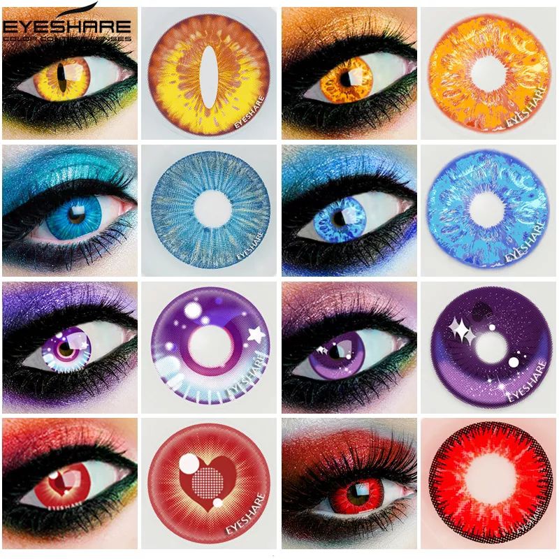 SOFTLENS COSPLAY ANIME KARAKTER HALLOWEEN MANGA NARUTO IMPORT