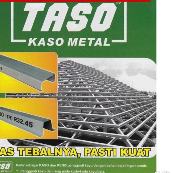 Baja Ringan Taso Si Mantap 0.75mm / CNP Baja Ringan - DEPOK