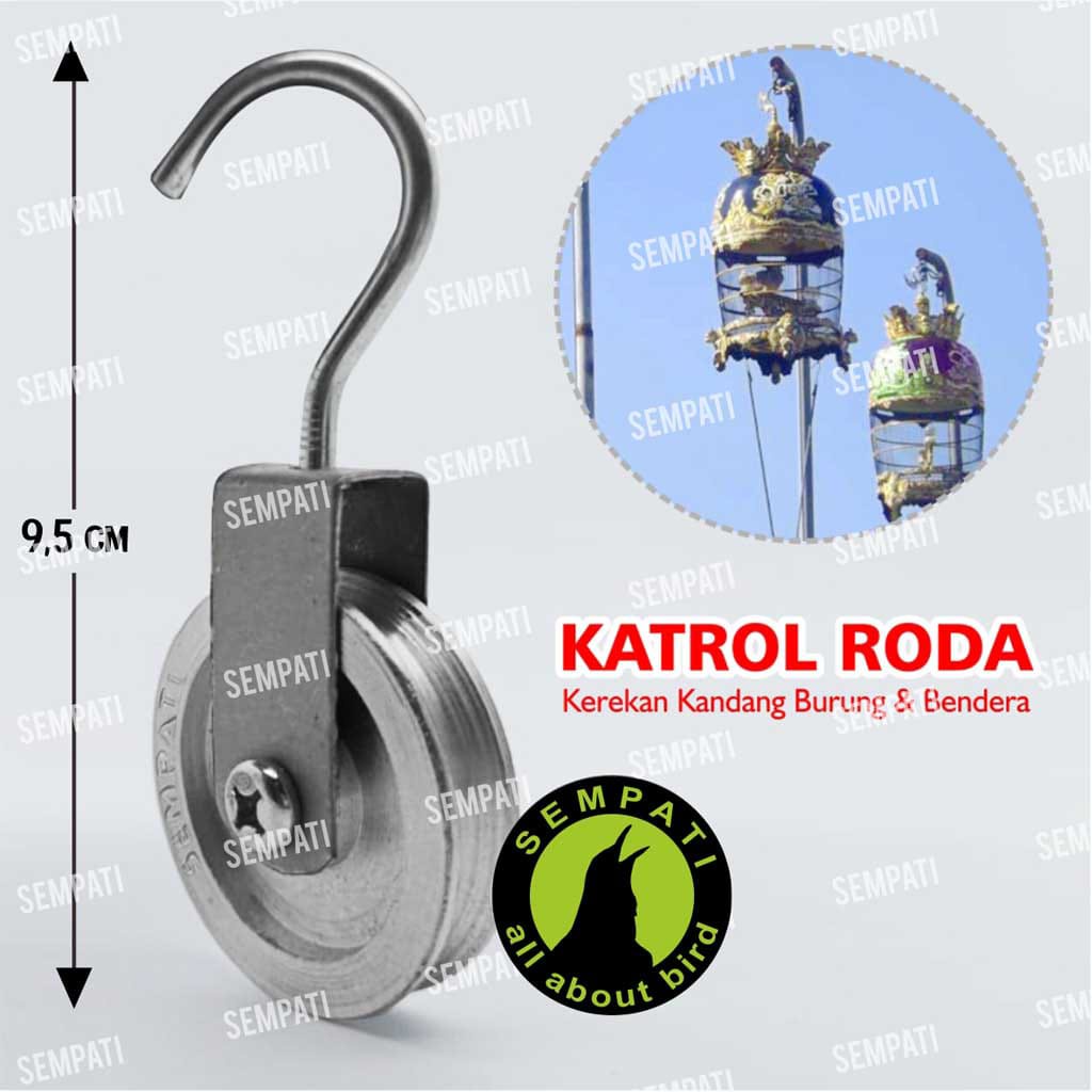 KATROL KEREKAN SANGKAR BURUNG PERKUTUT DAN LAIN LAIN KATROL KEREKAN KANDANG PERKUTUT