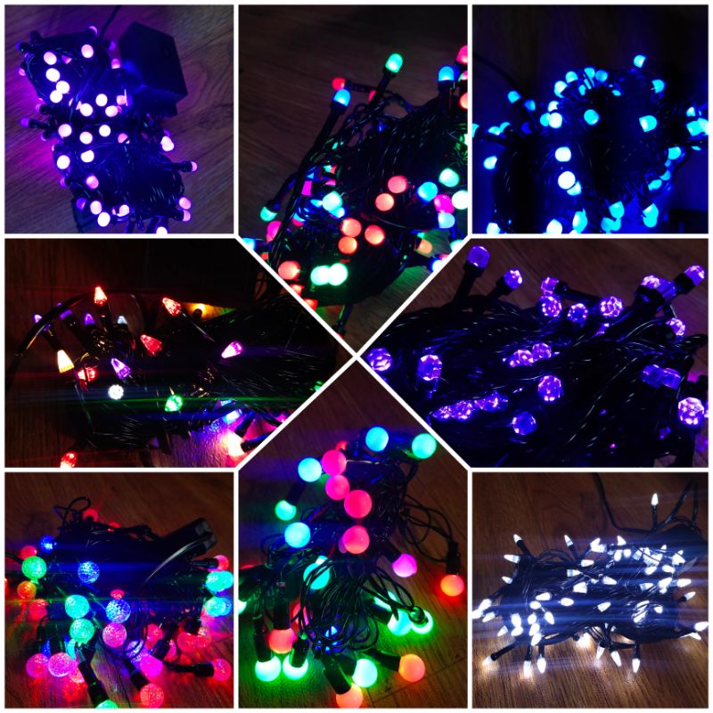 Lampu Pohon Natal Tambler Tumblr Kelap Kelip 5 10 Meter