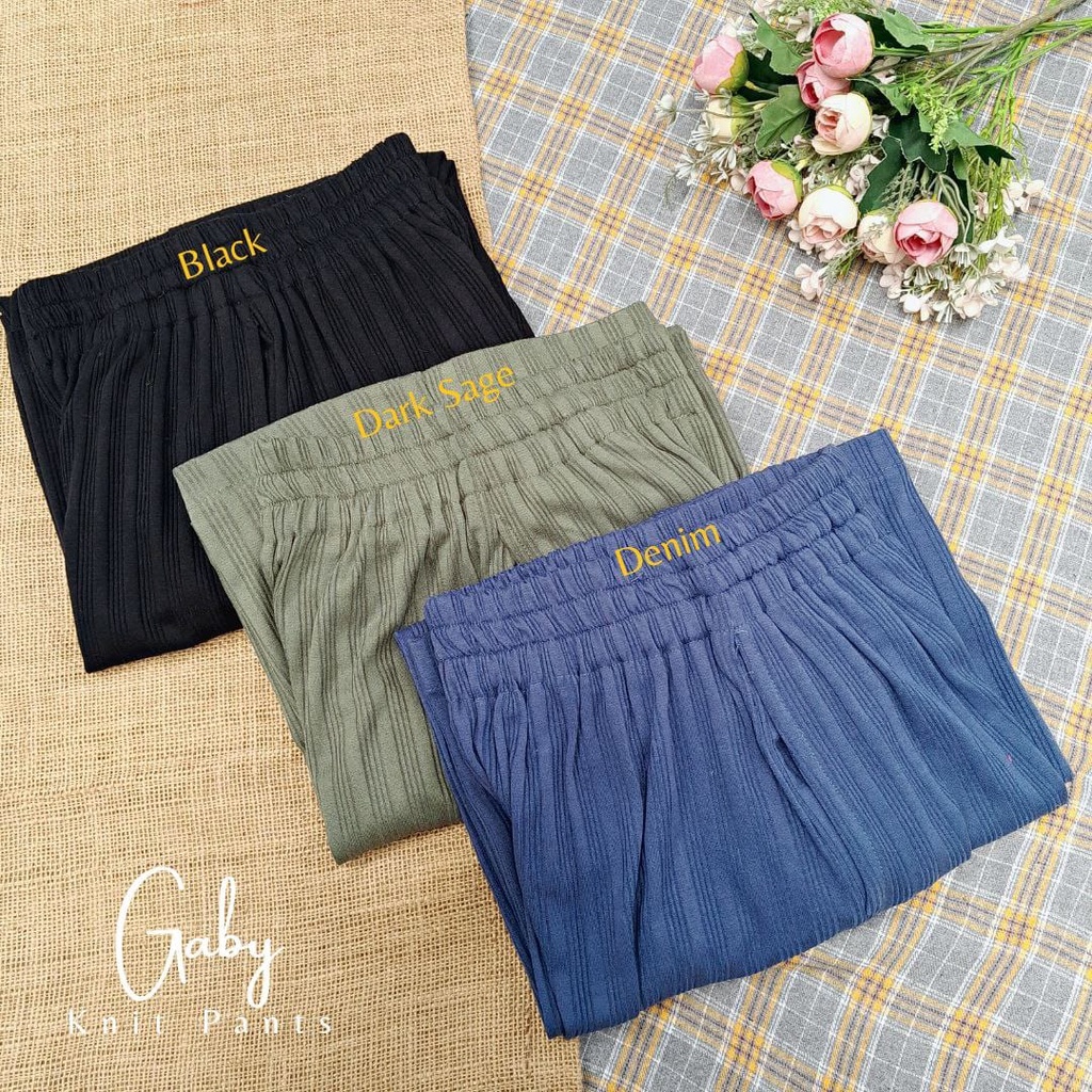 CallieTamami - C 6472 Gaby Knit Pants