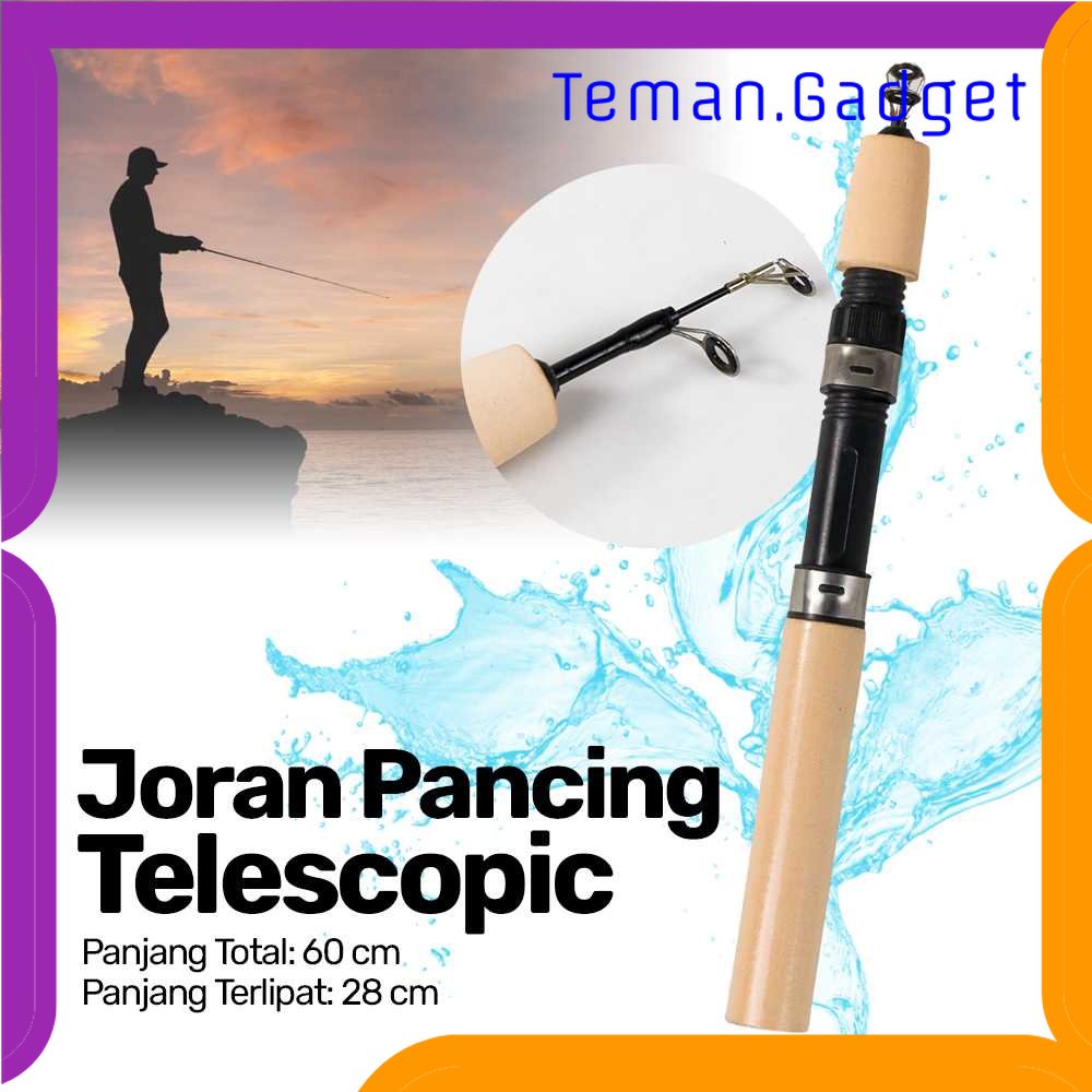 TG-PCN Cortest Joran Pancing Portable Telescopic Fishing Rod 60 cm - SX-284