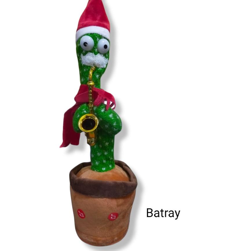 Mainan Boneka Kaktus Goyang/ Berjoget (USB Charge) .