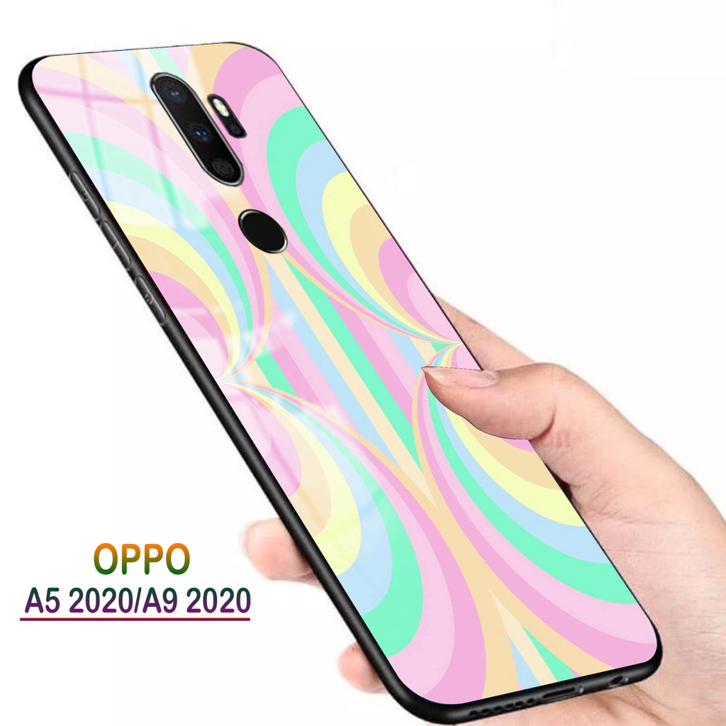 Softcase Kaca OPPO A5 2020 A9 2020 - Case Handphone A5 2020 A9 2020 [T61].