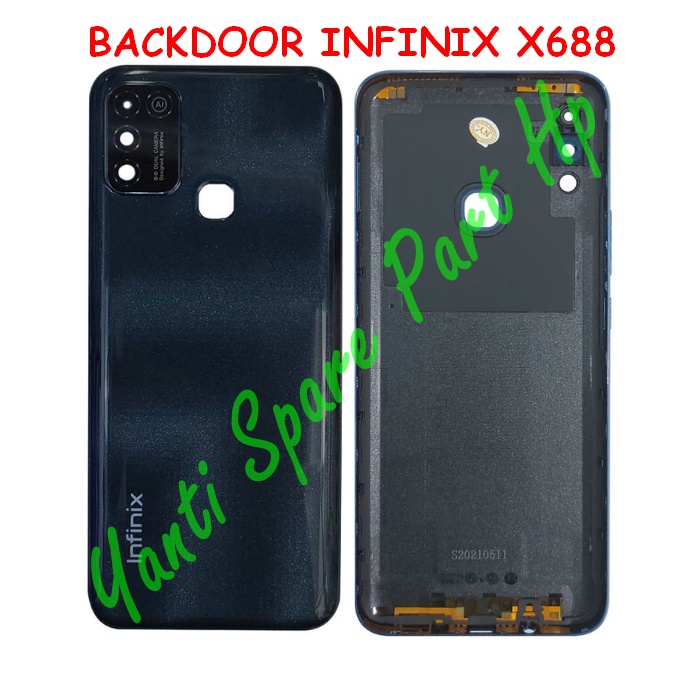 Backdoor Tutup Belakang Infinix Hot 10 Play X688 Original Terlaris New