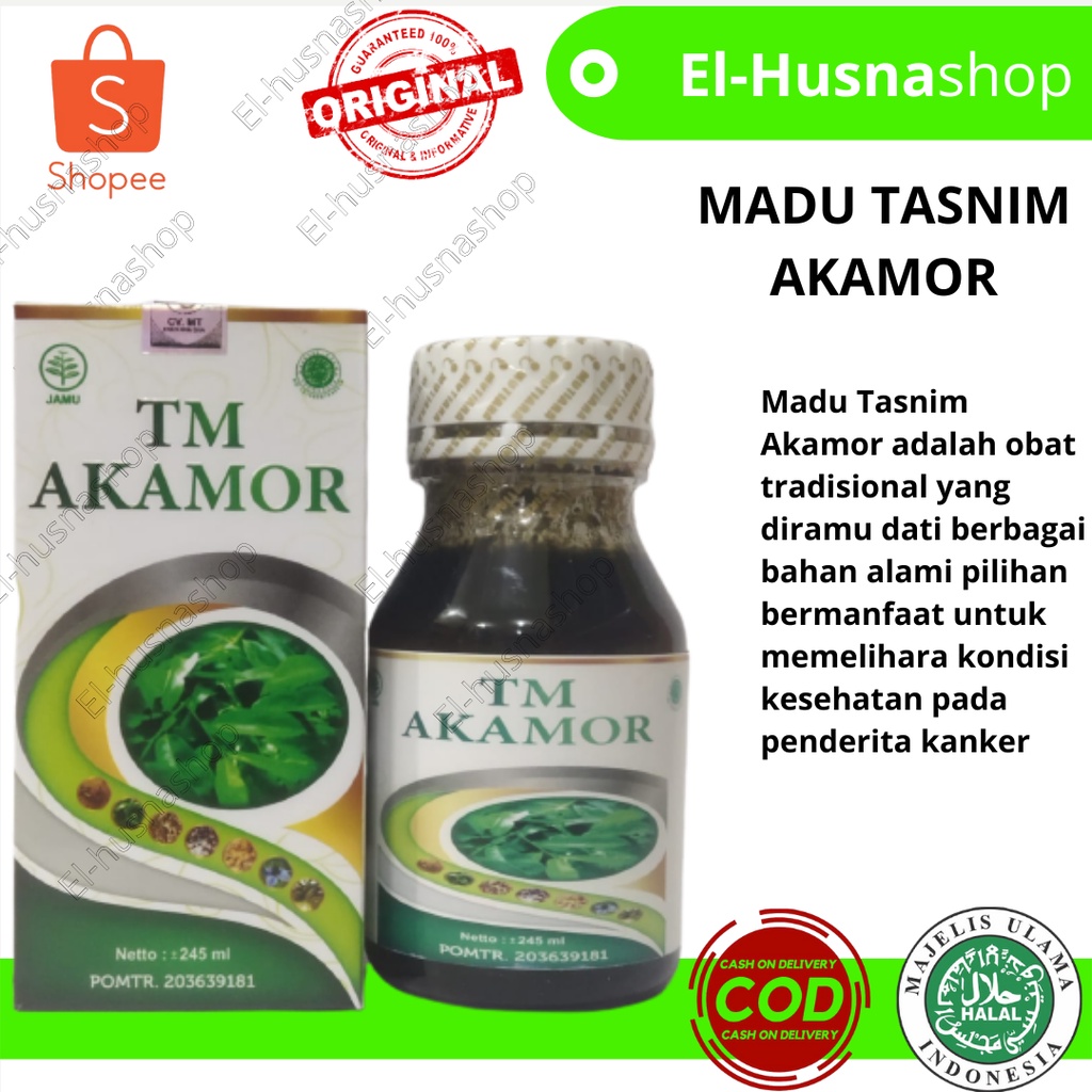 

Madu Tasnim Akamor Madu Herbal Memelihara Kondisi Kesehatan Pada Penderita Kanker Isi 245ml