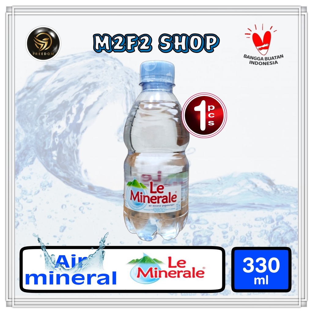 

Air Mineral Le Minerale Botol Mini Pet - 330 ml (Kemasan Satuan)