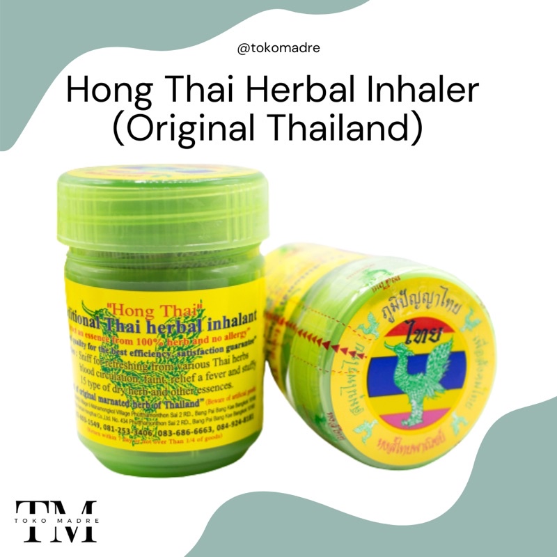 [SIAP KIRIM] MADRE - Herbal Inhaler by Hong Thai