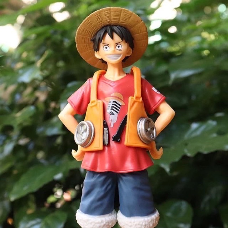 Action Figure One Piece Luffy Film Red
