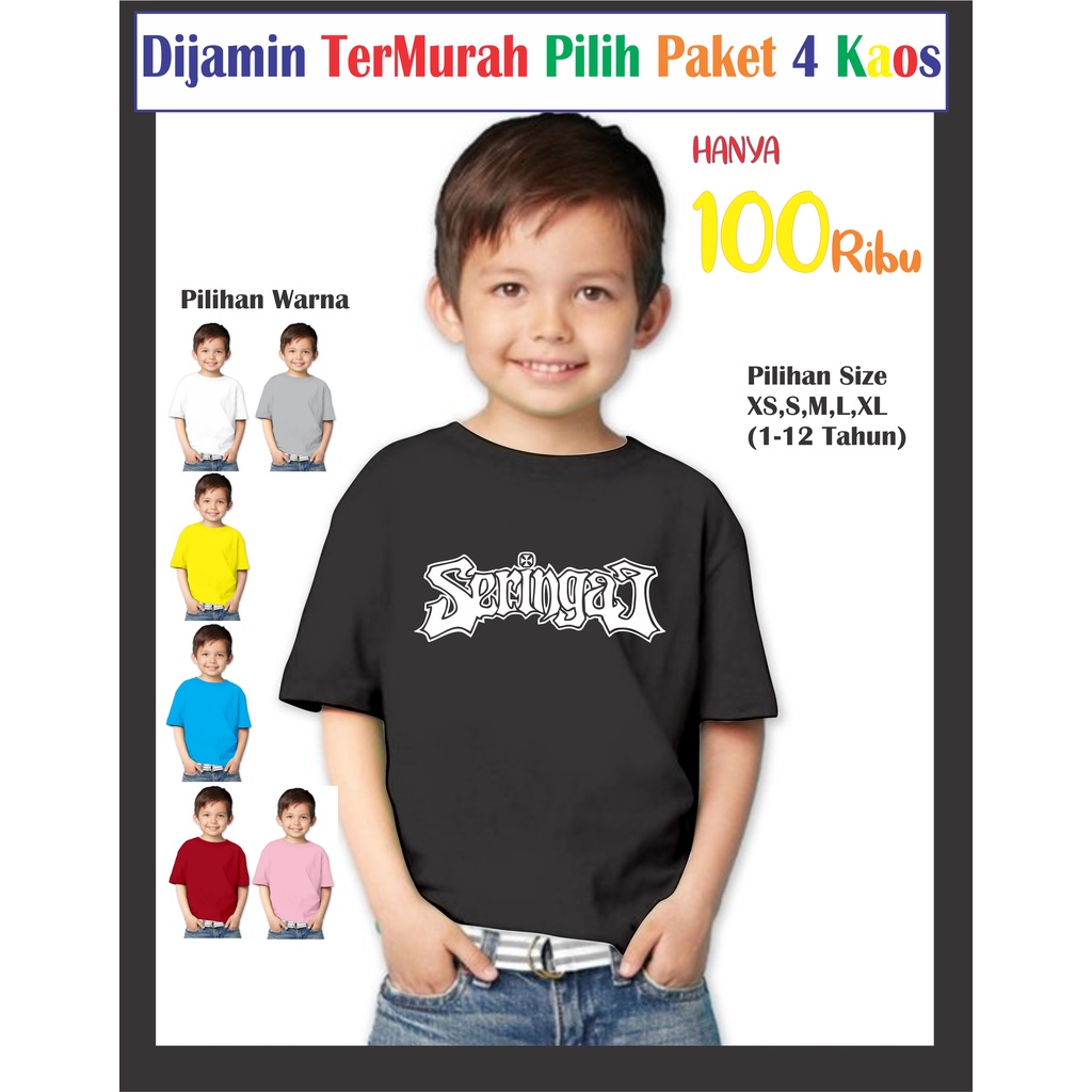 Kaos Anak Band SERINGAI rock metal | t shirt laki-laki perempuan cowok cewek premium murah | KAOS MU