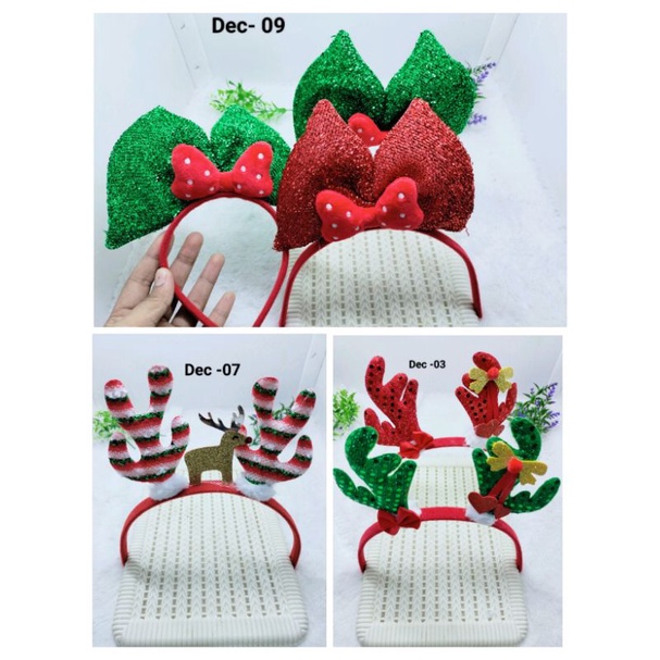 Bando/Bando Natal Anak-Dewasa motif lucu &amp; imut harga/pcs