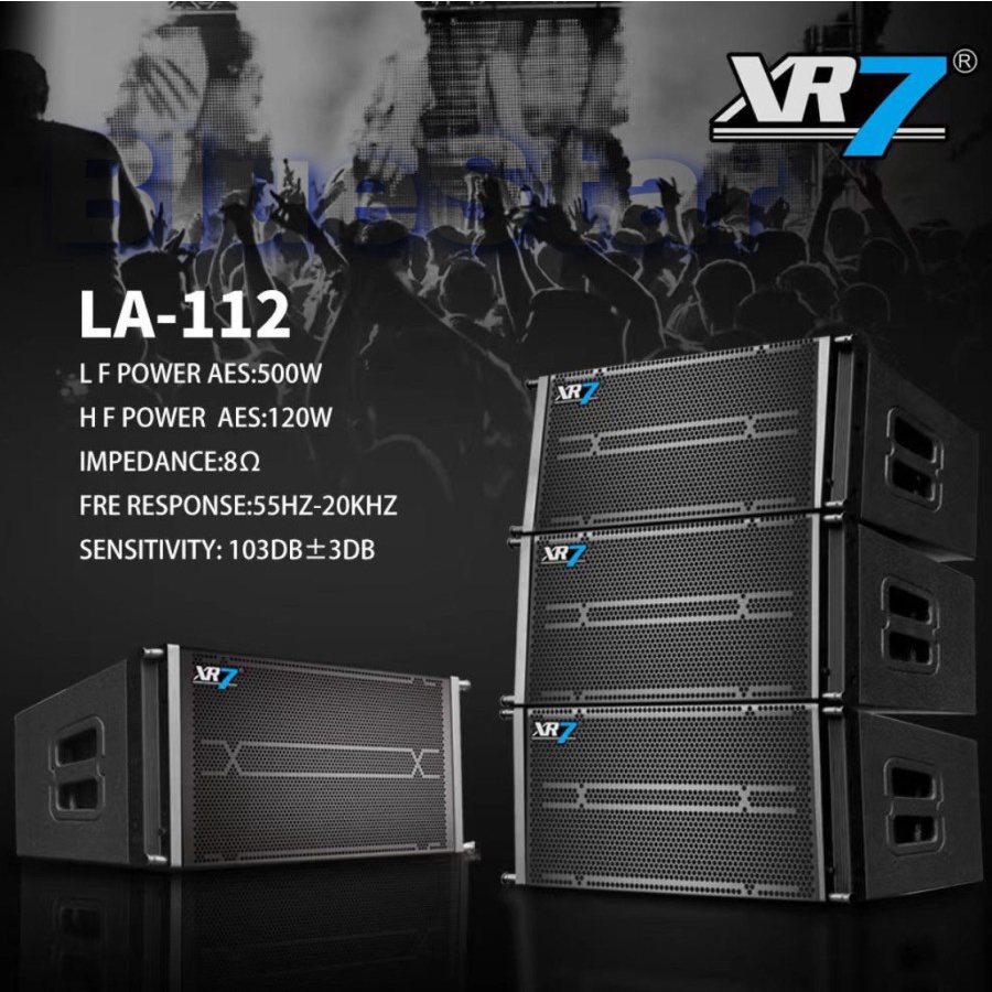 Speaker Line Array Pasif XR7 LA 112 Original 12 inch Passive