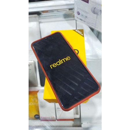 Seken mulus realme c12 3/32 batre 6000ma