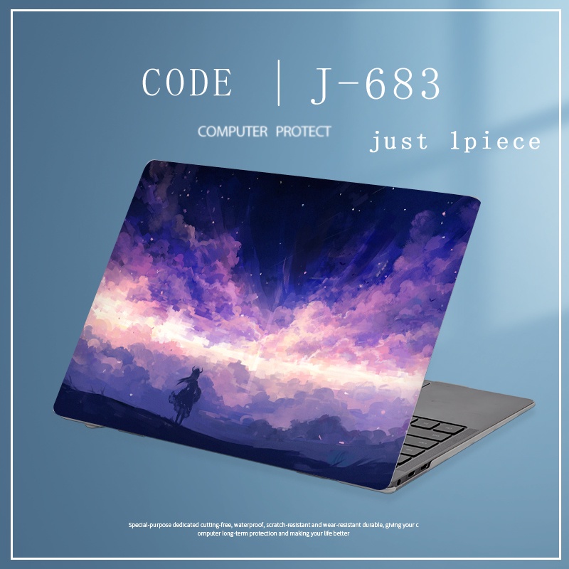 1pc Universal Custom Pola COD Stiker Cover Laptop Untuk ASUS VivoBook 4000u5100 Adolbook13 Adol14 A516 A409 M409 Skins Painting Notebook Stickers