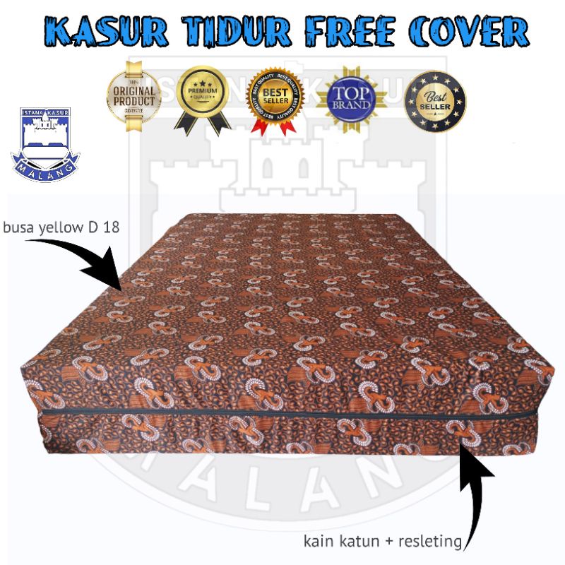KASUR BUSA YELLOW 100% ORIGINAL / KASUR KOS / KASUR LANTAI