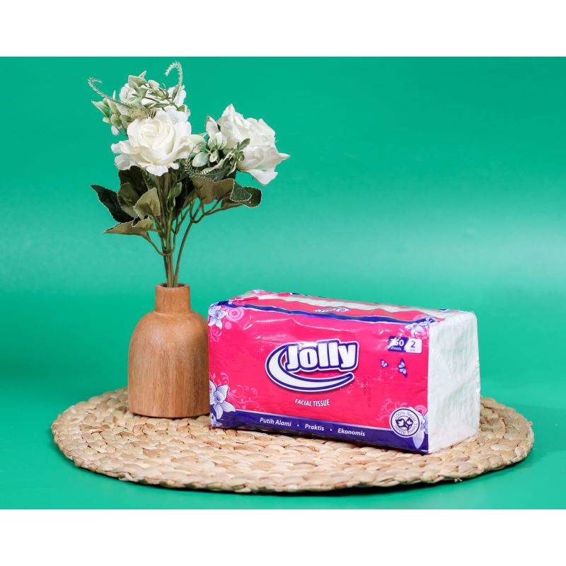 TISSU JOLLY 4 pcs 250 lembar 2 ply(4pcs Jolly 250 lembar)