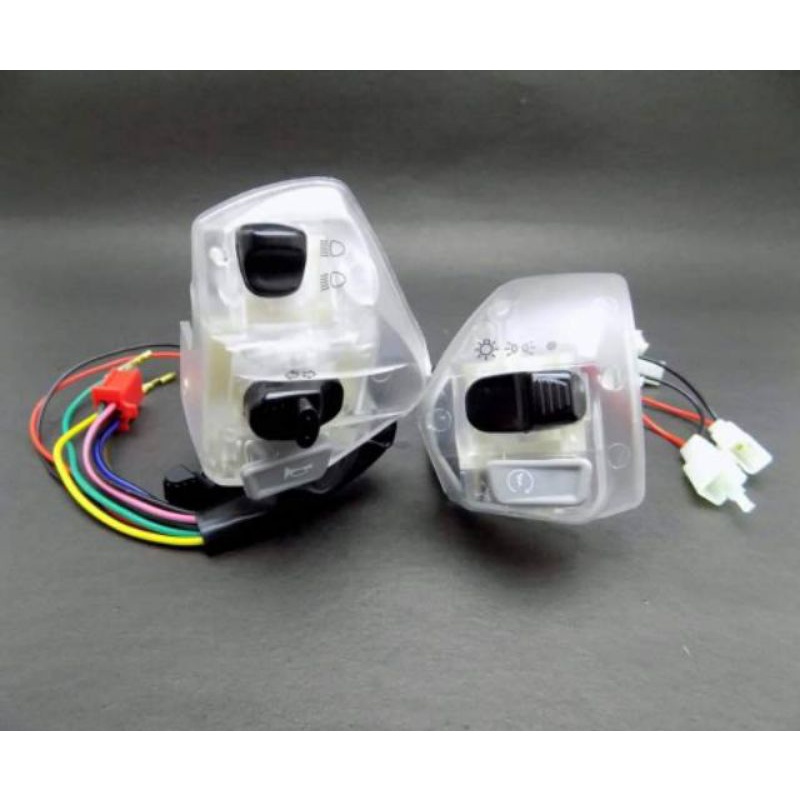 Saklar set lampu transparan Yamaha mio j soul gt Jupiter mx old