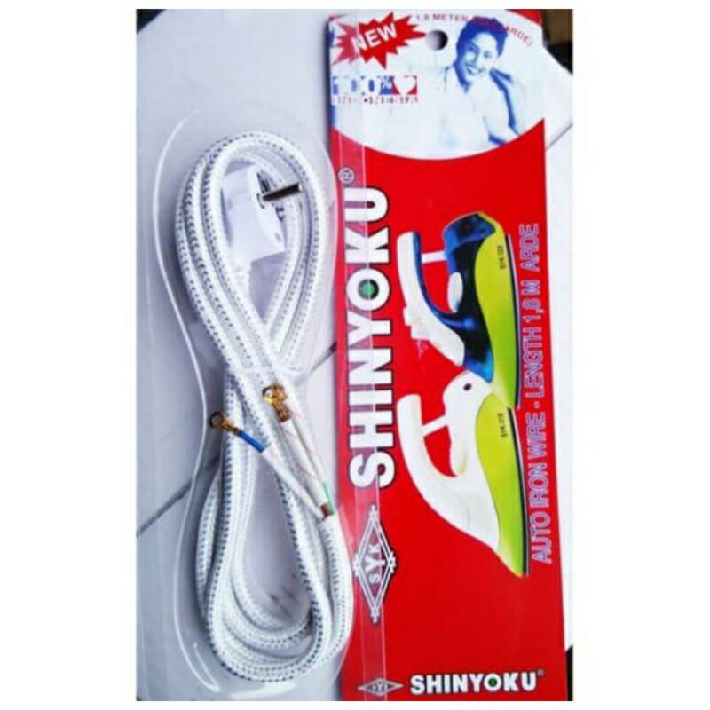 Kabel Setrika Kualitas Bagus SNI Iron Cable Shinyoku