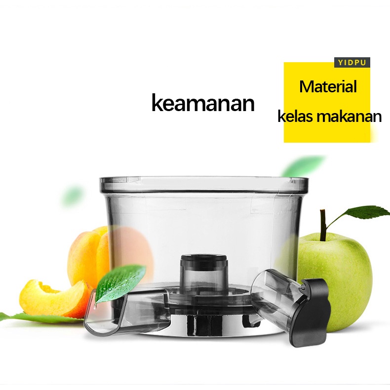 Slow Juicer 99% Fresh Juice 55 rpm Multifunksional Imported Diameter Besar Juicer Juice Blender Extraction Blender