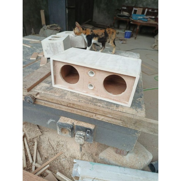 Box speaker 3 - 3.5 inch x2 bass reflex