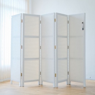 Sketsel Rotan Sintetis 5 Pintu / Penyekat Ruangan 5 Panel