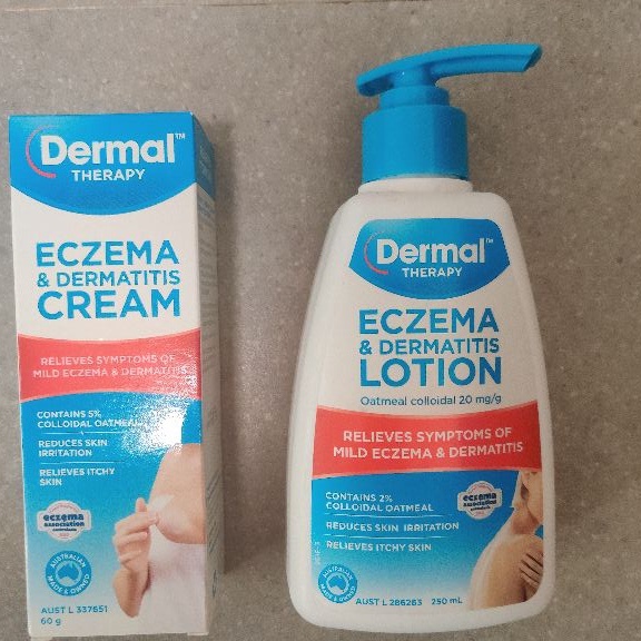 Jual Dermal Therapy Eczema Moisturising Lotion 250ml Cream 60g Shopee Indonesia 6533