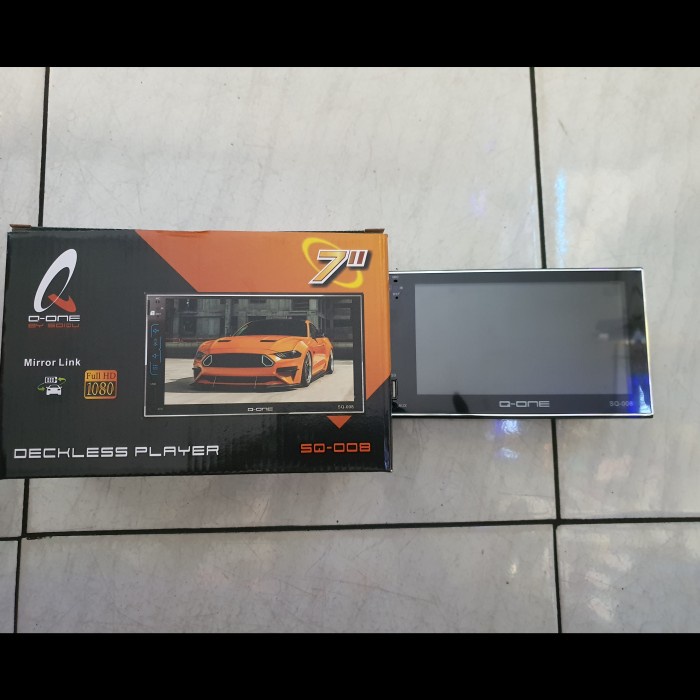 DOUBLE DIN 7" DECKLESS Q-ONE SQ-008