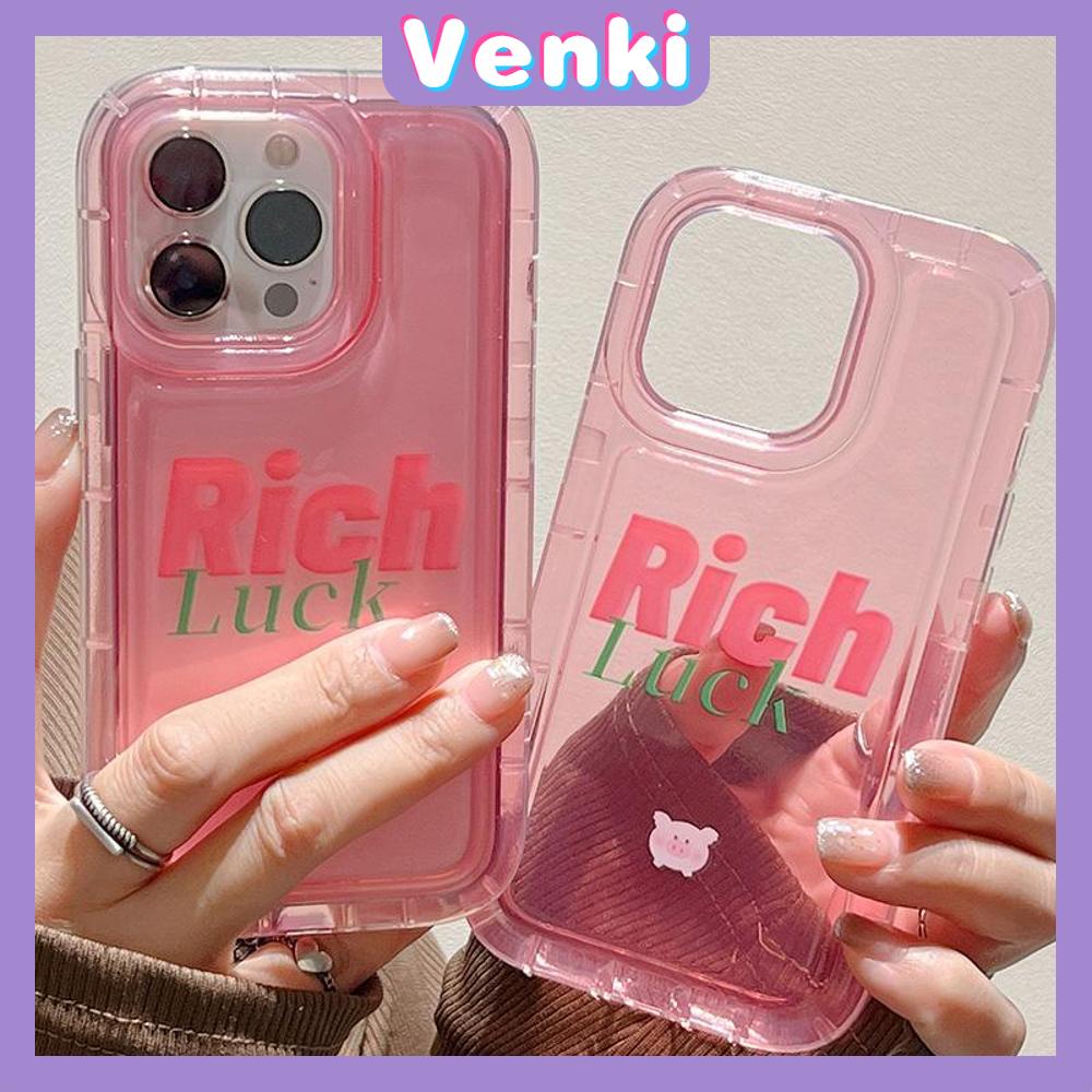 Case For iPhone 14 Pro Max TPU Soft Jelly Airbag Case Rich Luck Case Camera Protection Shockproof For iPhone 14 13 12 11 Plus Pro Max 7 Plus X XR