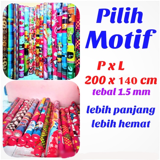 ❤ IJN ❤ Tikar gambar plastik Spon Eva Karakter 150x200 original / Karpet Spons Karakter