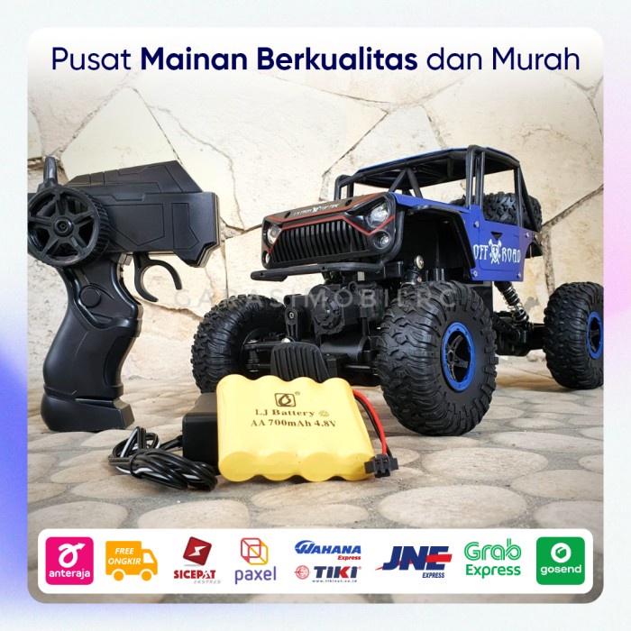 Mobil Remote Control Monster Offroad RC Rock Crawler 4WD 1:14