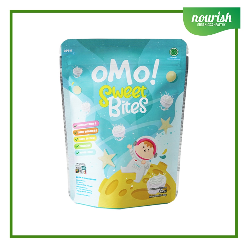 OMO ! OMO Sweet Bites - Omo Healthy Snack Sehat Bayi Anak 15g