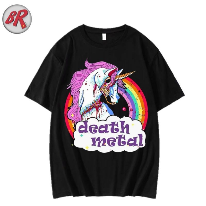 KAOS DEATH METAL UNICORN RAINBOW