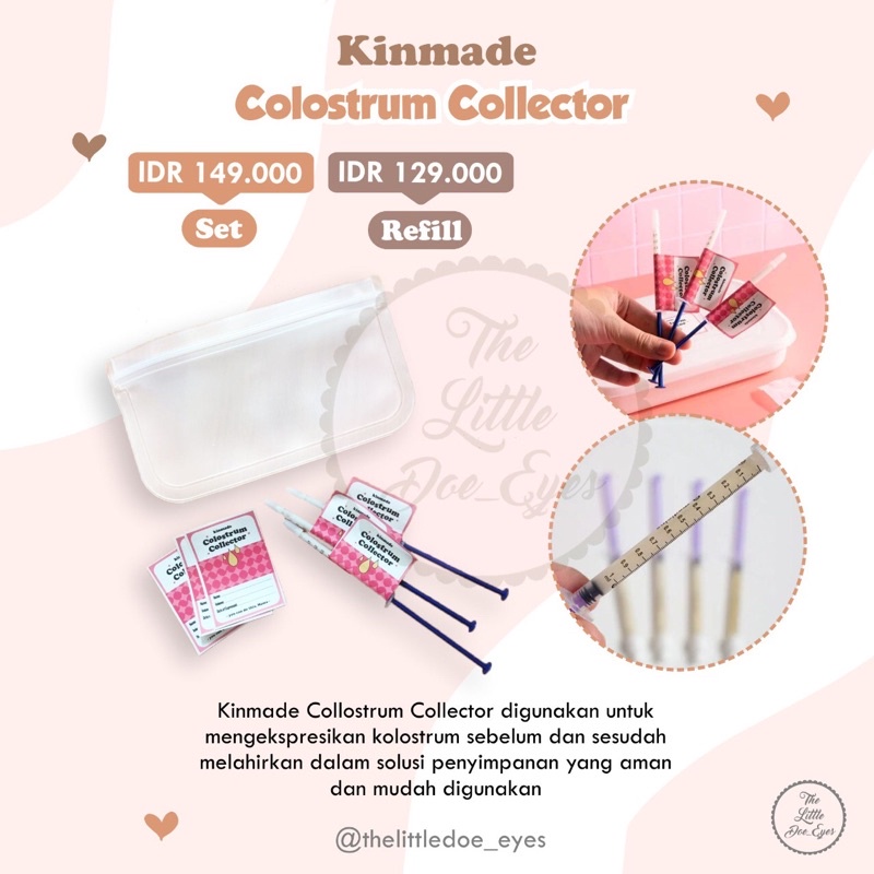 Kinmade Colostrum Collector