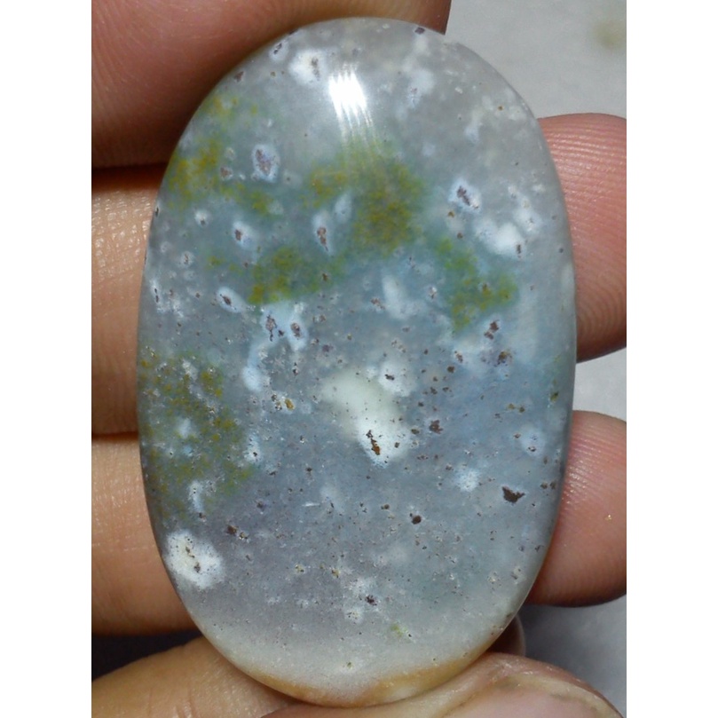 akik garut semi pancawarna kristal bintik merah