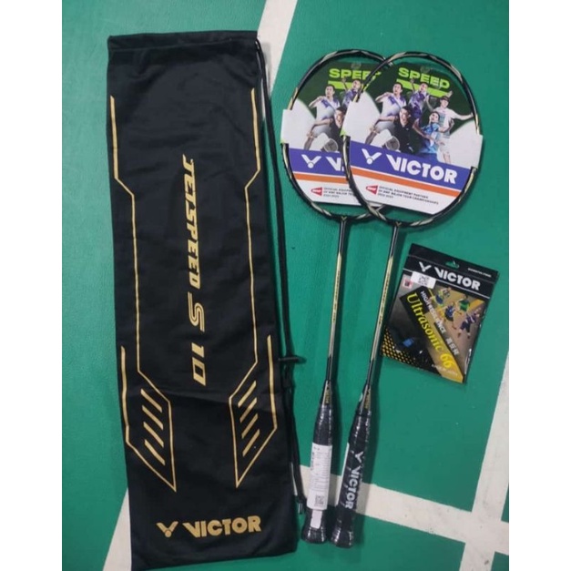 Raket Victor Jetspeed S 10 original