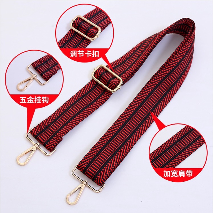 TALI Panjang TAS Bag Strap Selempang Bisban Aksesoris Tas Fashion Long strap Impor - MIKHAMART