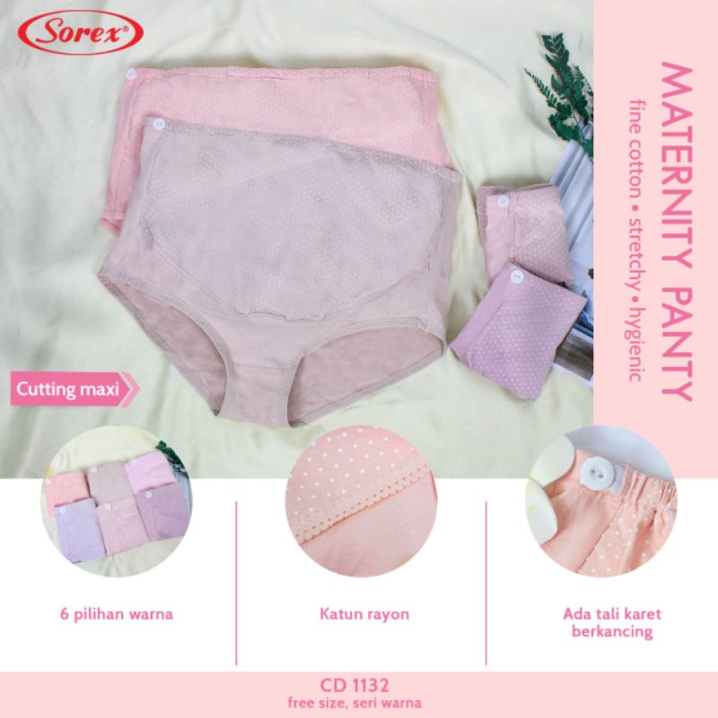 Sorex  1132 celana khusus ibu hamil maternity panty
