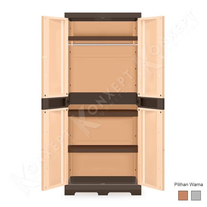 

Lemari Plastik Serbaguna Tabitha Luxury - GT stock ready