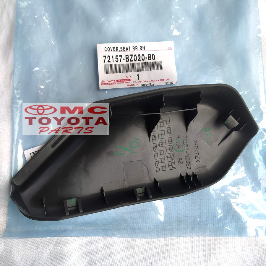 Tutup Cover Kaki Jok Depan Kanan Avanza Xenia 72157-BZ020-B0