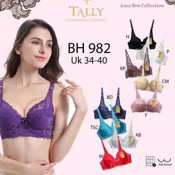 BH BRA BRUKAT TANPA BUSA 982 983 PAKAI KAWAT BH RENDA - BH BUSS TIPIS PAKAI KAWAT - BH NON KAWAT KAI