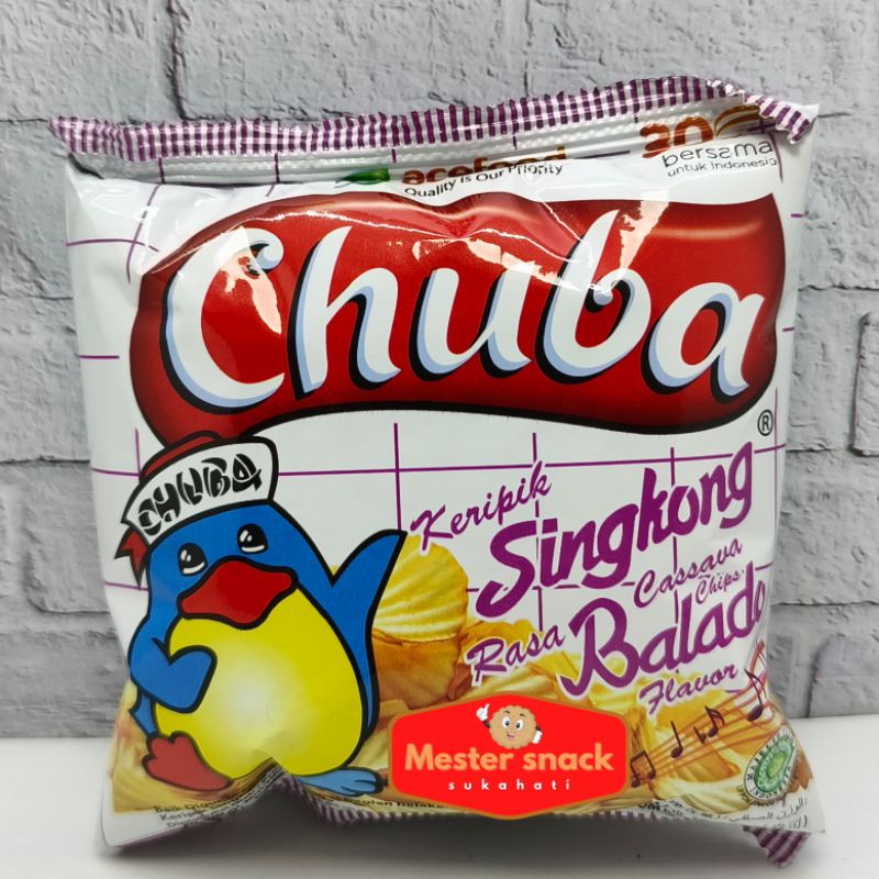 Chuba Keripik Singkong (1 pack isi 20 pcs)