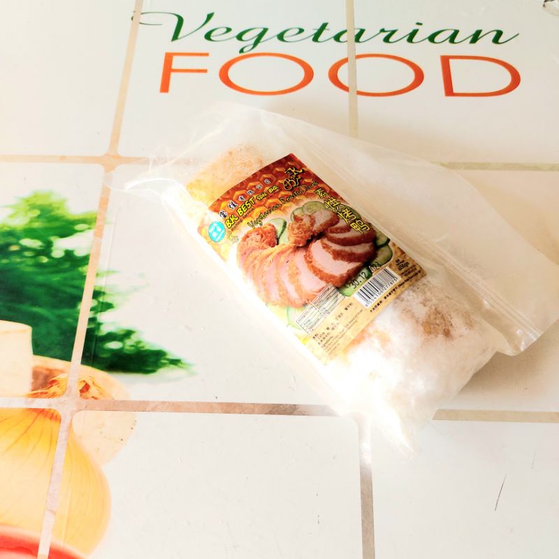 

VEGETARIAN ROASTED DUCK, 250g, ( FROZEN FOOD), HALAL, VEGAN, BK BEST