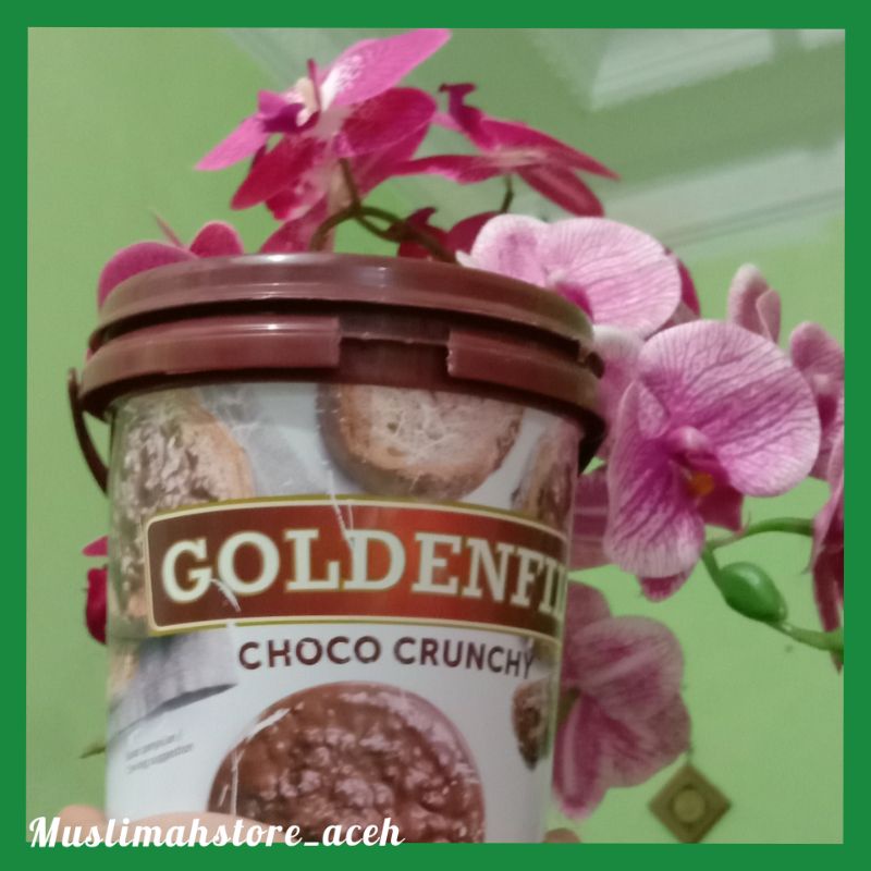 

Goldenfil Choco Crunchy||Selai oles