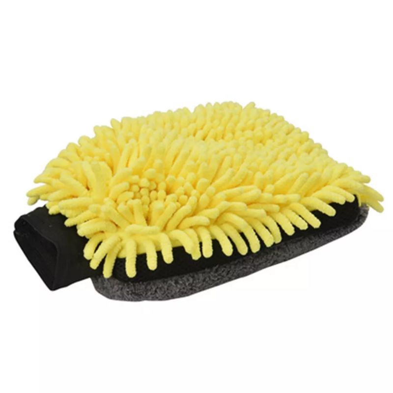Nuansa - Sarung tangan cendol Microfiber Car Wash Washing Cleaning Gloves Wol Cuci Mobil Motor