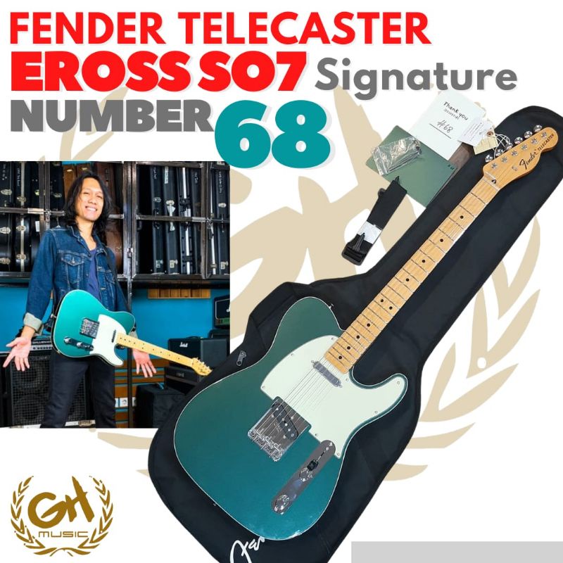 FENDER TELECASTER EROSS CANDRA SO7 SIGNATURE LIMITED EDITION