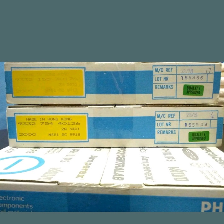 2N5551 2N5401PHILIPS SET RENTENG KW 1