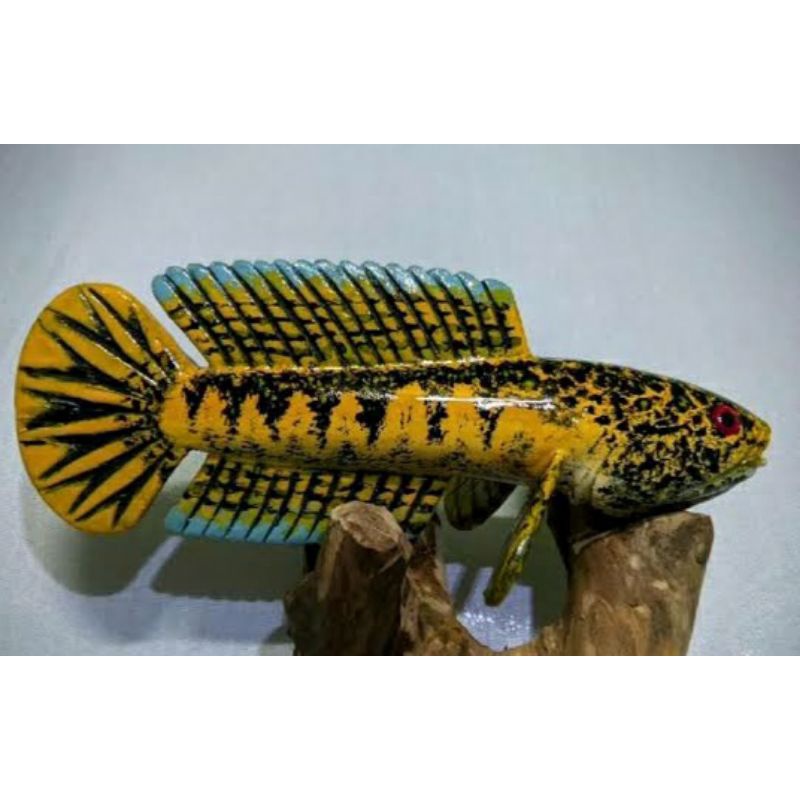 REPLIKA PATUNG CHANNA AURANTY BAHAN KAYU