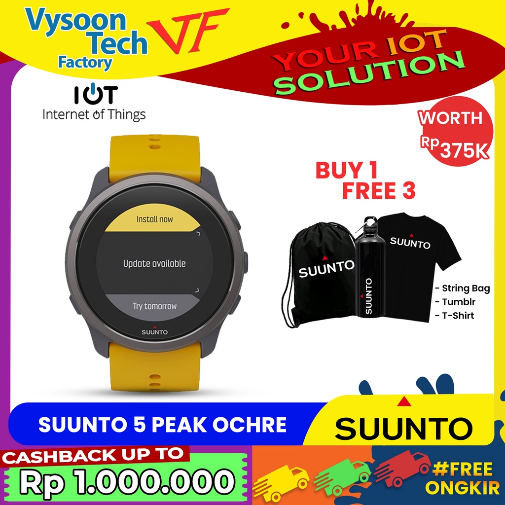 Smartwatch Suunto 5 Peak - Ochre