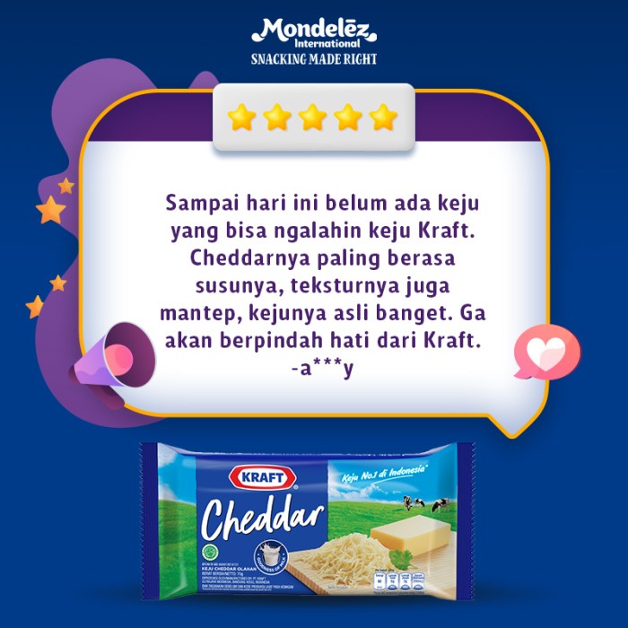 

T0P KRAFT KEJU CHEDDAR MIDI 70GR - 1 PACK NICE