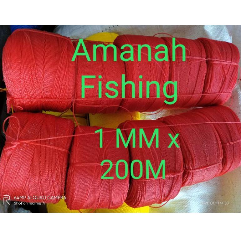 

BELANJA MURMER Tali Tambang Plastik Ukuran diameter tali : 1 mm ♘ 858